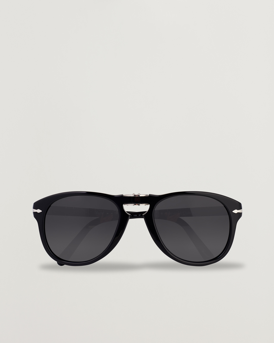 Homme | Persol 0PO0714 Steve McQueen Sunglasses Black | Persol | 0PO0714 Steve McQueen Sunglasses Black