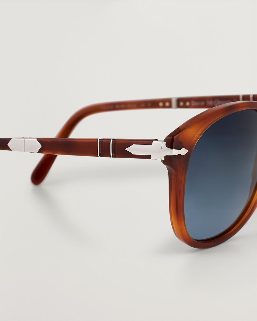 Homme | Persol 0PO0714 Steve McQueen Sunglasses Light Havana | Persol | 0PO0714 Steve McQueen Sunglasses Light Havana