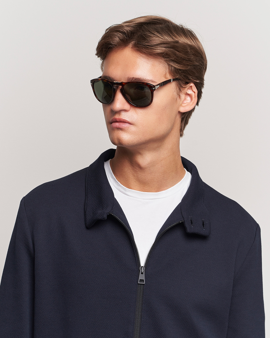 Homme | Lunettes De Soleil | Persol | 0PO0714 Sunglasses Havana/Green