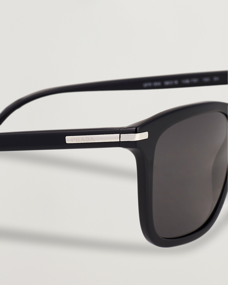 Homme | Prada Eyewear 0PR 18WS Sunglasses Black | Prada Eyewear | 0PR 18WS Sunglasses Black