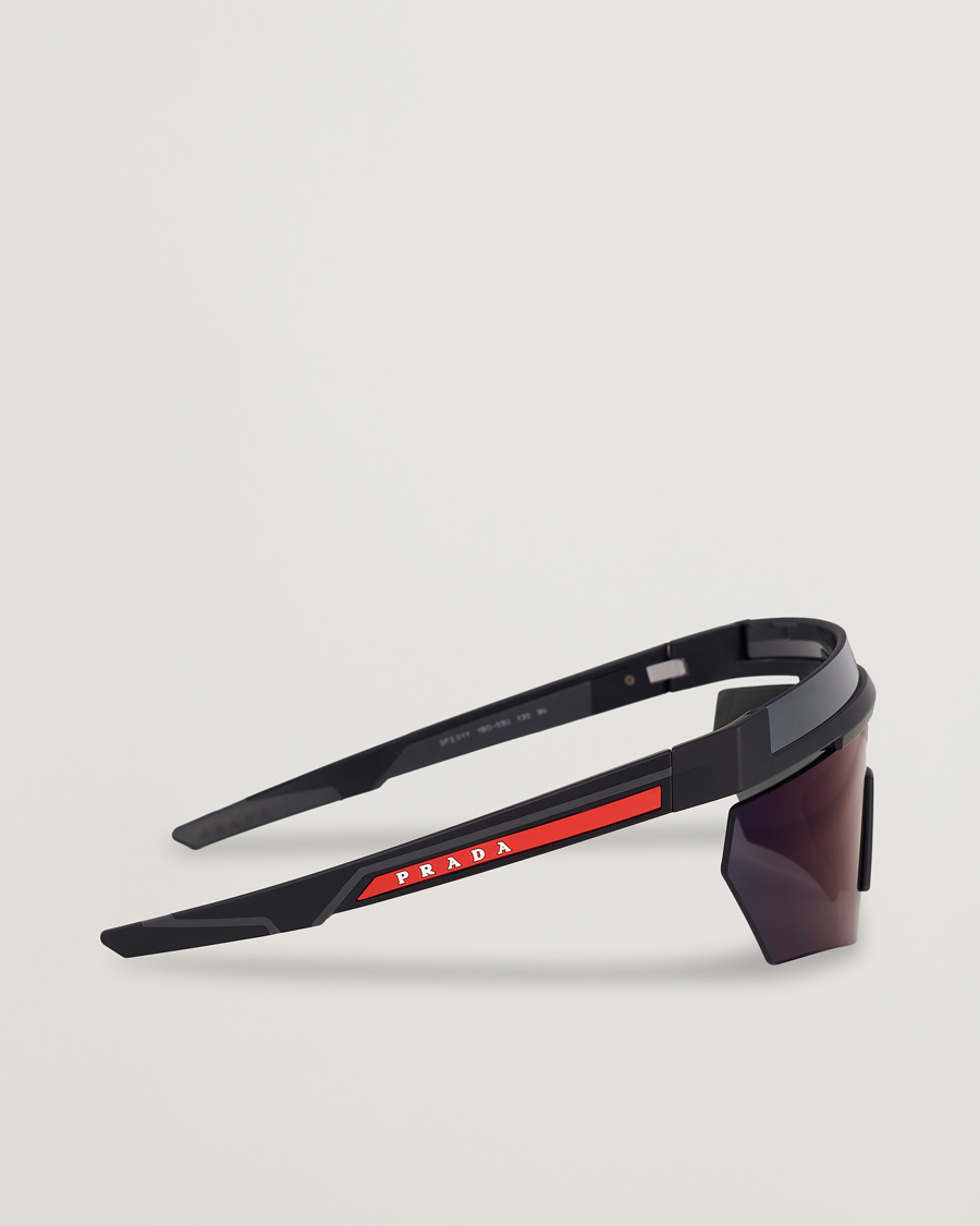 Homme | Prada Linea Rossa 0PS 01YS Sunglasses Black | Prada Linea Rossa | 0PS 01YS Sunglasses Black