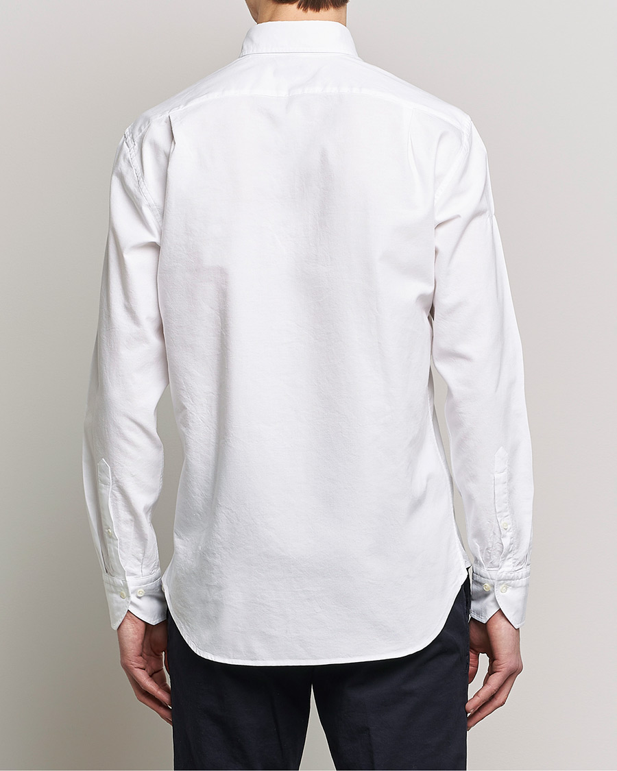 Homme | Chemises | Stenströms | Fitted Body Oxford Shirt White
