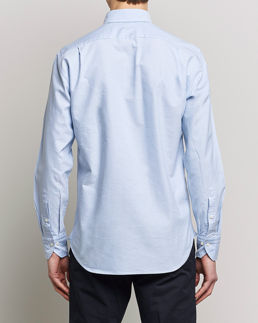 Homme | Chemises | Stenströms | Fitted Body Oxford Shirt Light Blue