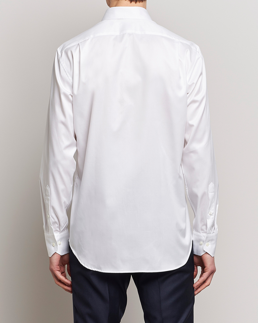 Homme | Chemises | Stenströms | Slimline Twofold Stretch Shirt White