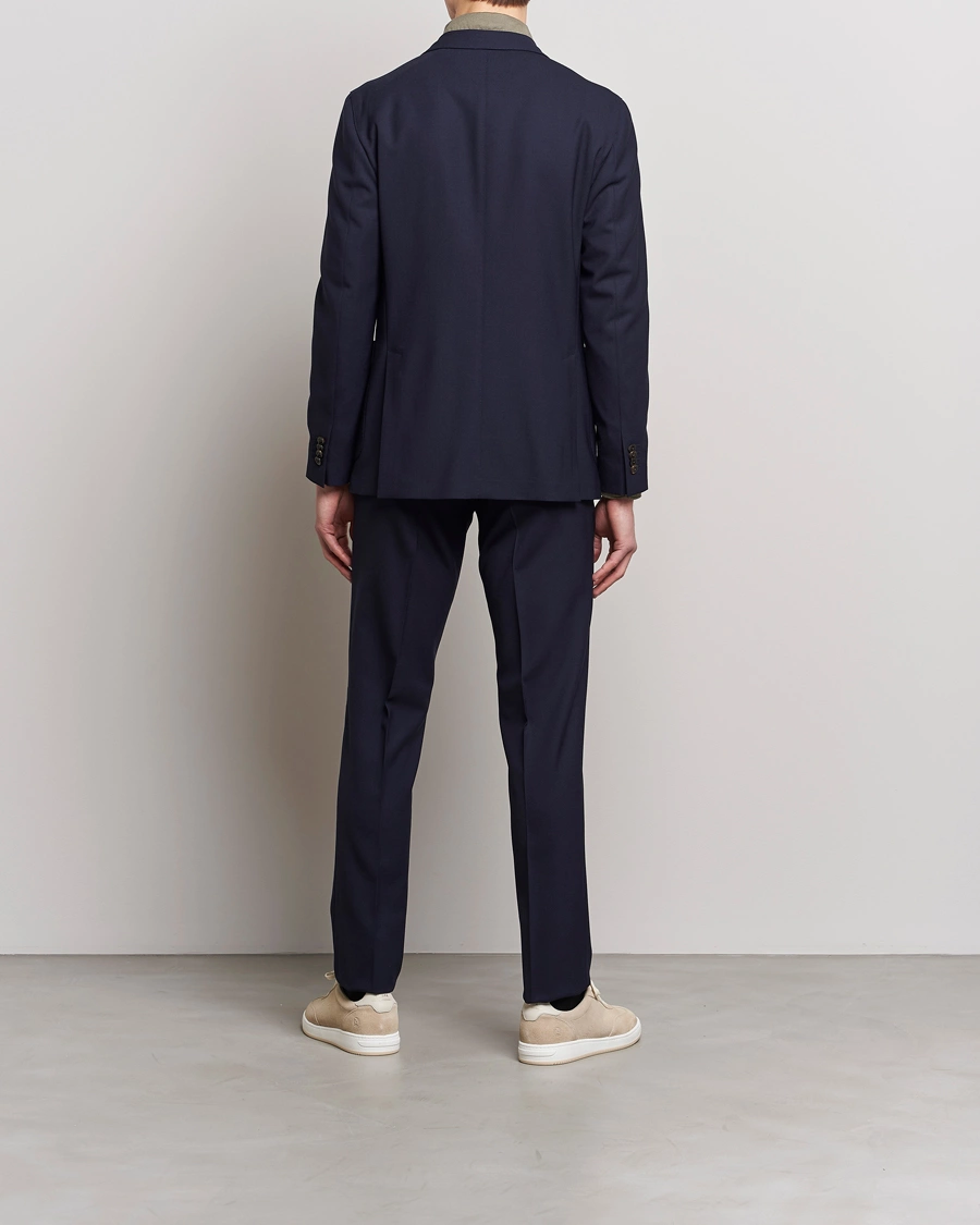 Homme | Formal Wear | Boglioli | K Jacket Wool Suit Navy