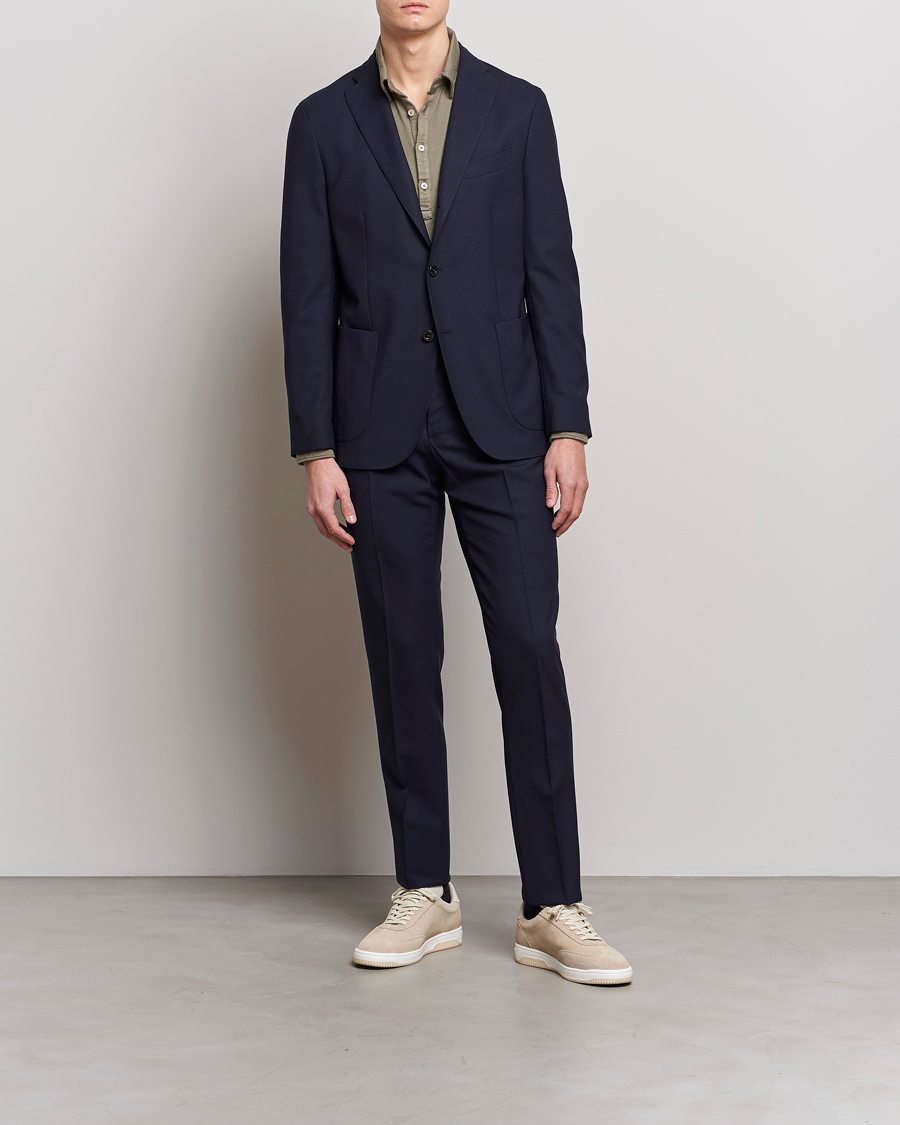 Homme | Costumes | Boglioli | K Jacket Wool Suit Navy