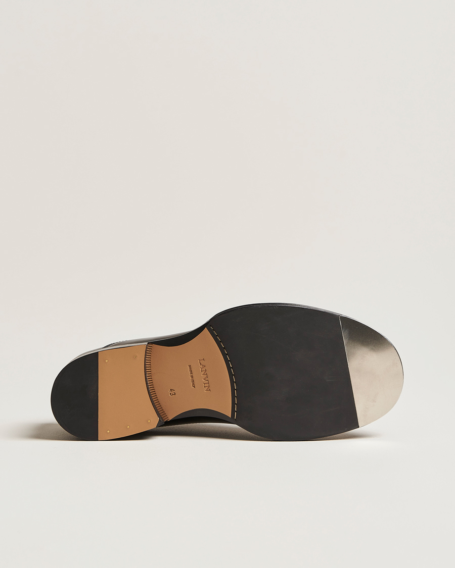 Homme | Lanvin Leather Derby Black Calf | Lanvin | Leather Derby Black Calf