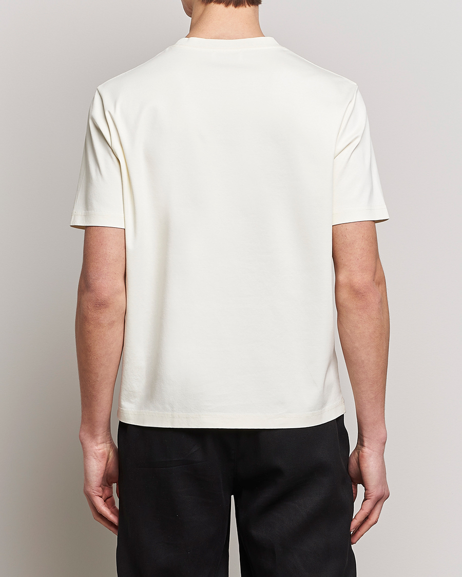Homme | T-shirts | Lanvin | Curb Embroidered Logo T-Shirt Milk