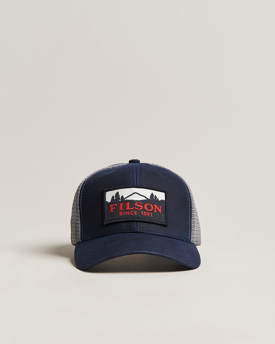 Homme | Filson Mesh Logger Cap Navy | Filson | Mesh Logger Cap Navy