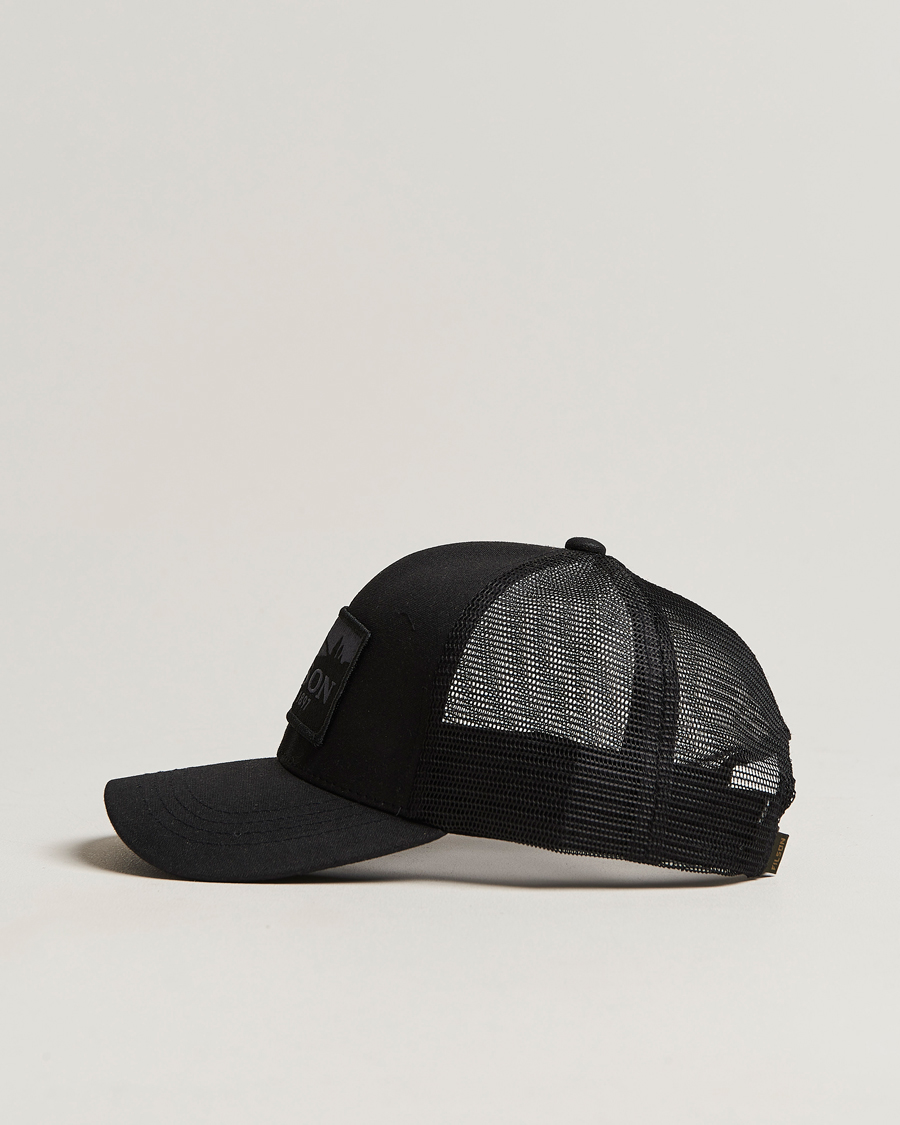 Homme | Filson Logger Mesh Cap Black | Filson | Logger Mesh Cap Black