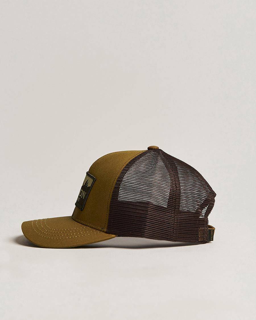 Homme | Filson Logger Mesh Cap Dark Tan | Filson | Logger Mesh Cap Dark Tan