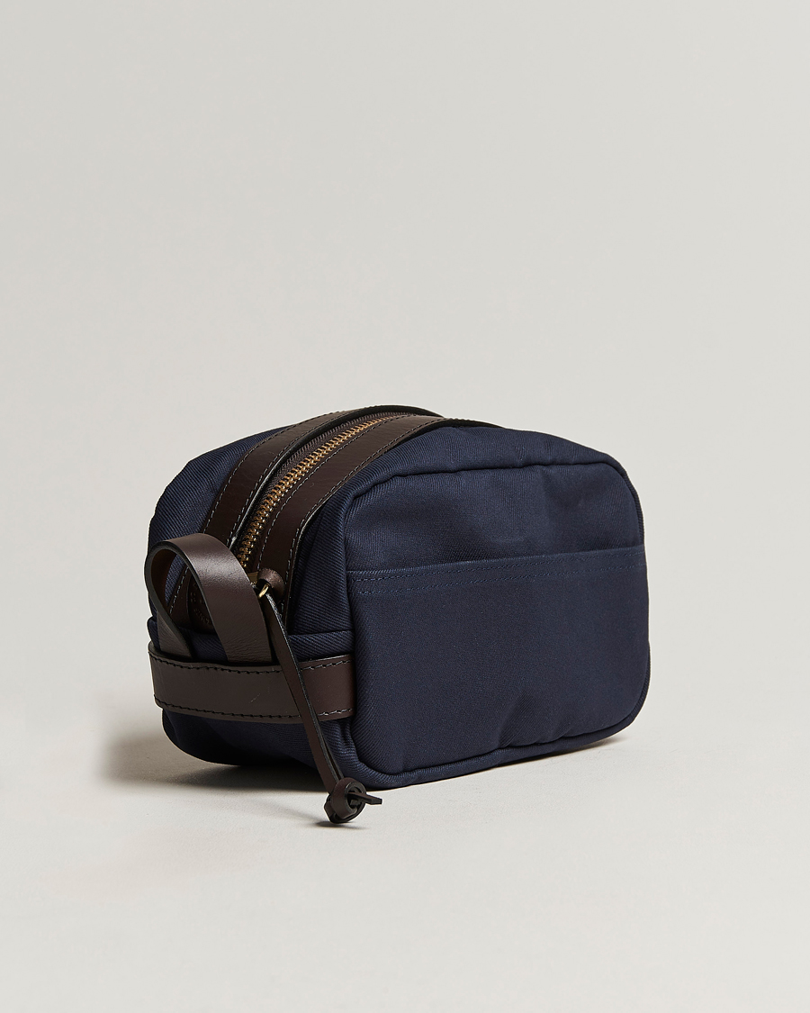Homme | Outdoor | Filson | Rugged Twill Travel Kit Navy