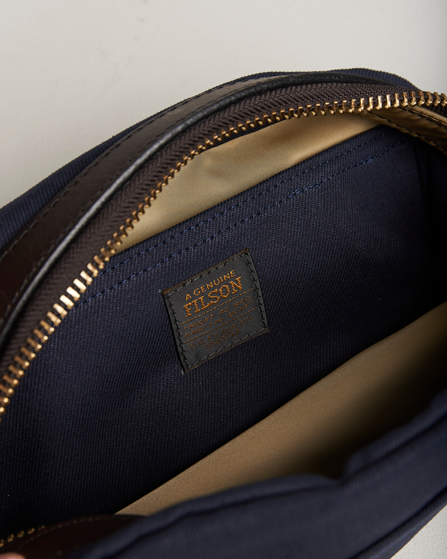 Homme | Filson Rugged Twill Travel Kit Navy | Filson | Rugged Twill Travel Kit Navy