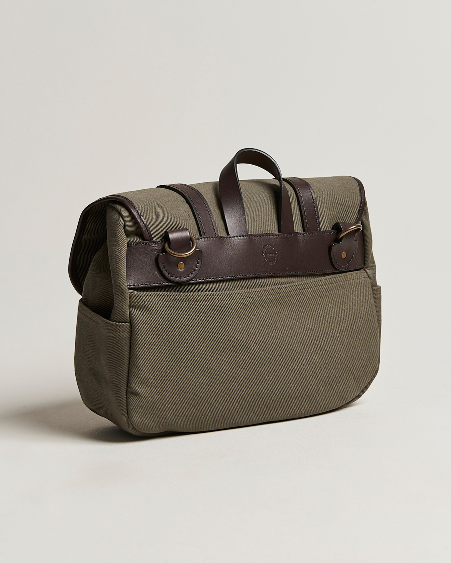Homme | Filson Rugged Twill Medium Field Bag Otter Green | Filson | Rugged Twill Medium Field Bag Otter Green