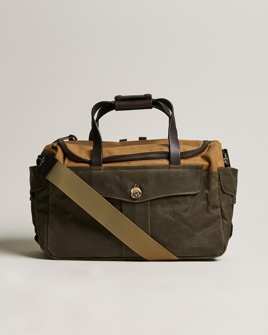 Homme | Filson Heritage Sportsman Bag Tan/Otter Green | Filson | Heritage Sportsman Bag Tan/Otter Green