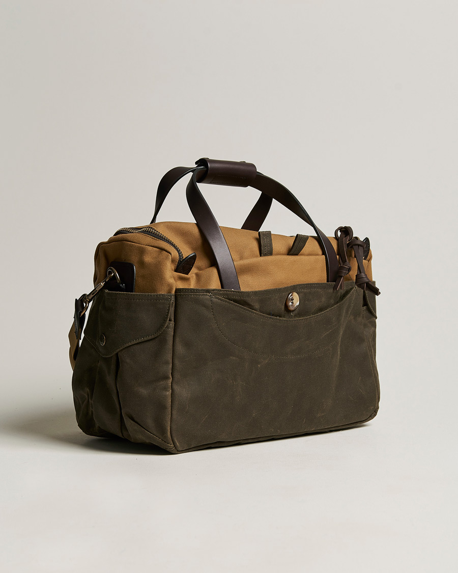 Homme | Filson Heritage Sportsman Bag Tan/Otter Green | Filson | Heritage Sportsman Bag Tan/Otter Green