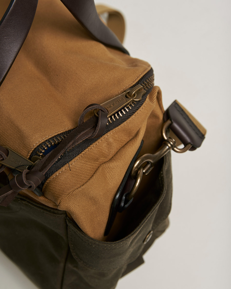 Homme | Filson Heritage Sportsman Bag Tan/Otter Green | Filson | Heritage Sportsman Bag Tan/Otter Green