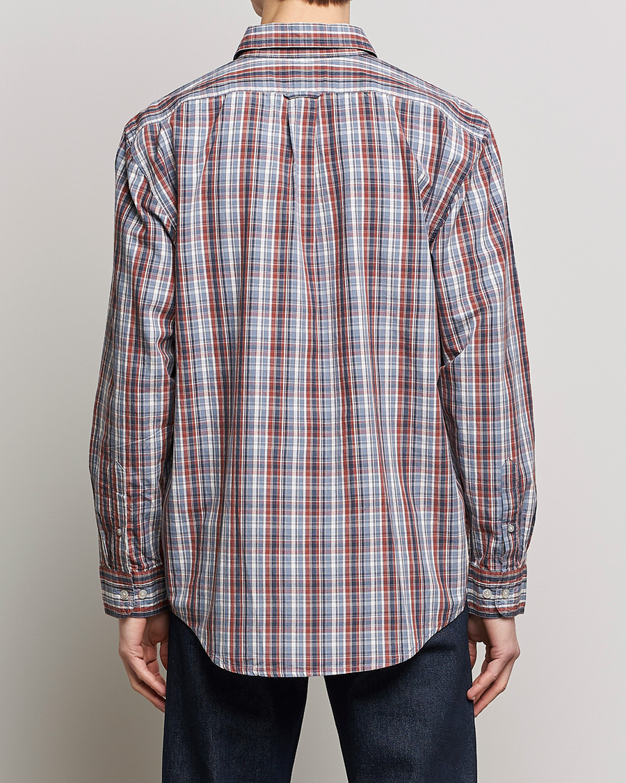 Homme | Chemises | Filson | Washed Feather Cloth Shirt Navy/Iron/Ivory