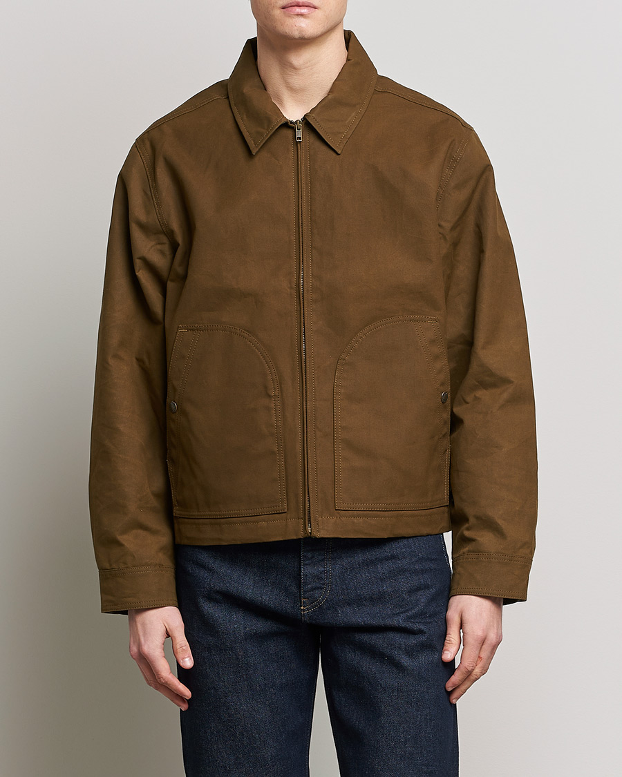 Homme | Manteaux Et Vestes | Filson | Ranger Crewman Jacket Olive Drab