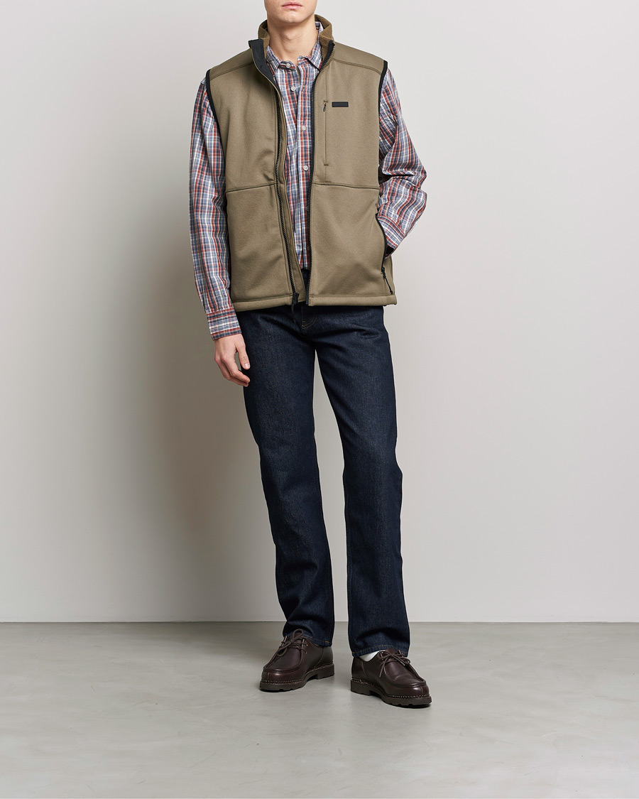 Homme | Gilets | Filson | Granite Ridge Fleece Vest Field Olive