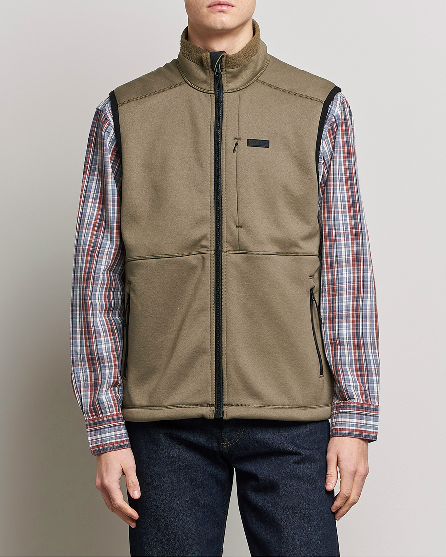 Homme | Gilets | Filson | Granite Ridge Fleece Vest Field Olive