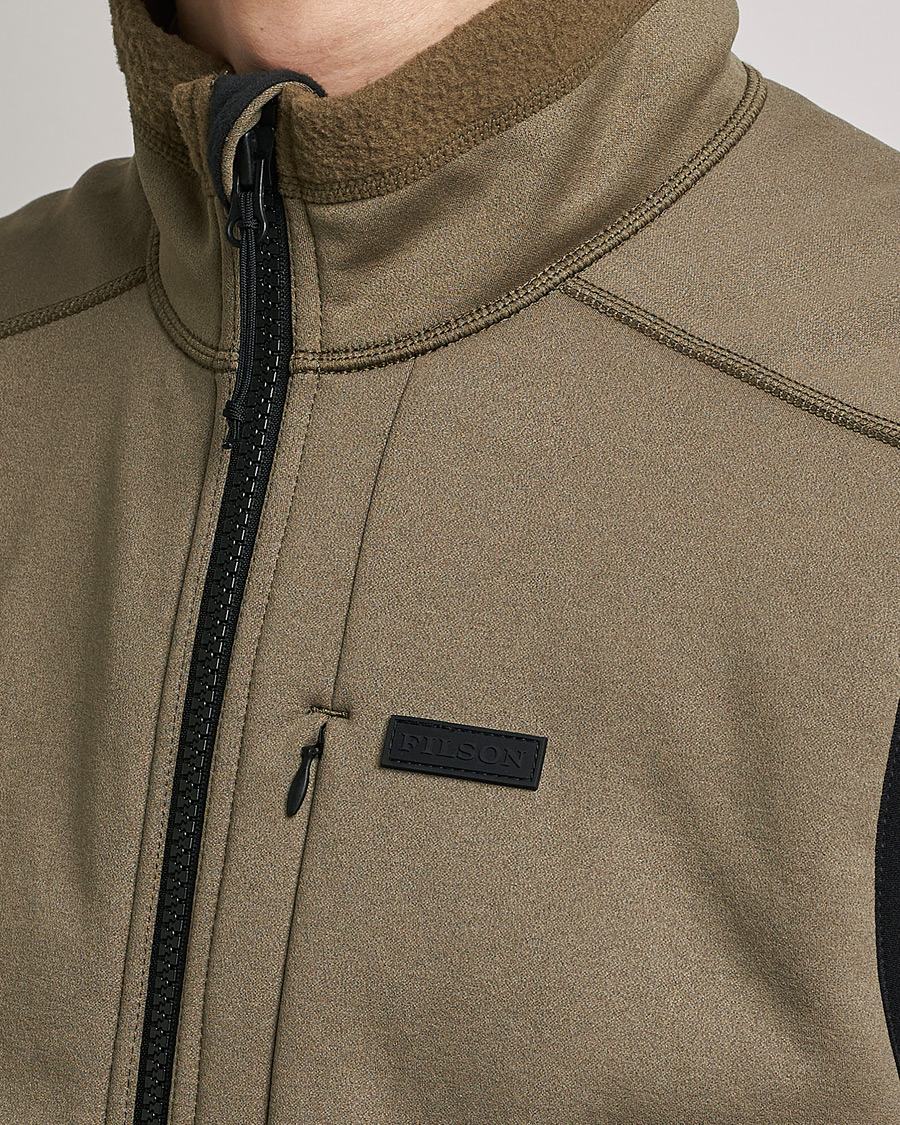 Homme | Gilets | Filson | Granite Ridge Fleece Vest Field Olive