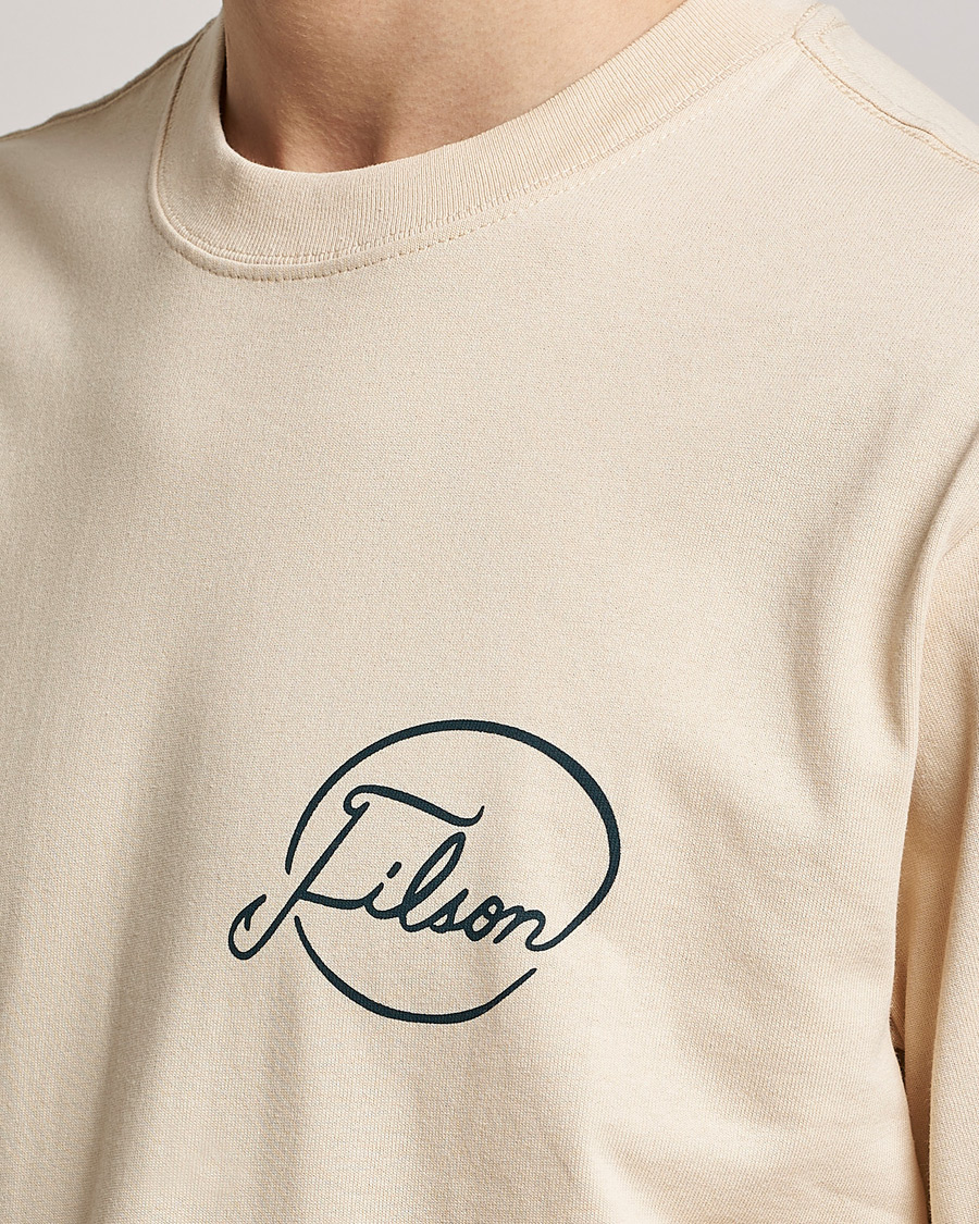 Homme | T-shirts | Filson | Pioneer Graphic T-Shirt Stone