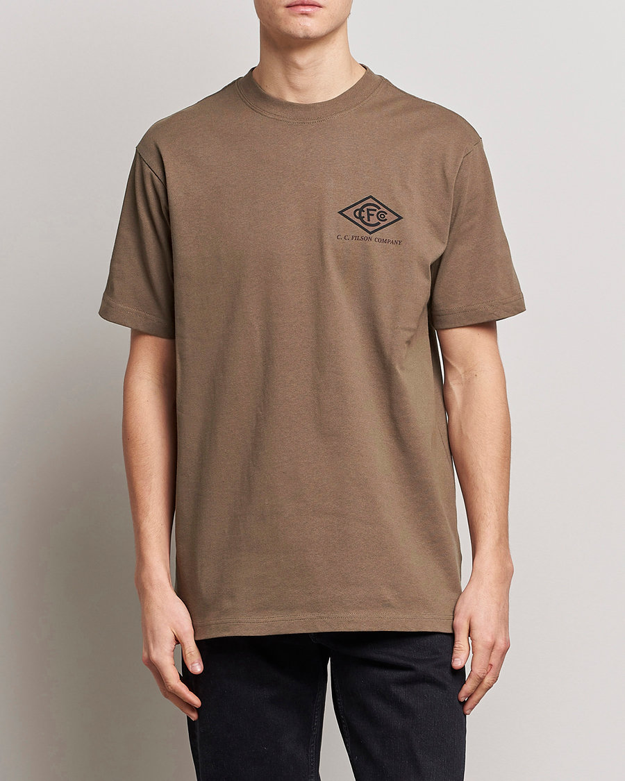 Homme | T-shirts | Filson | Pioneer Graphic T-Shirt Morel