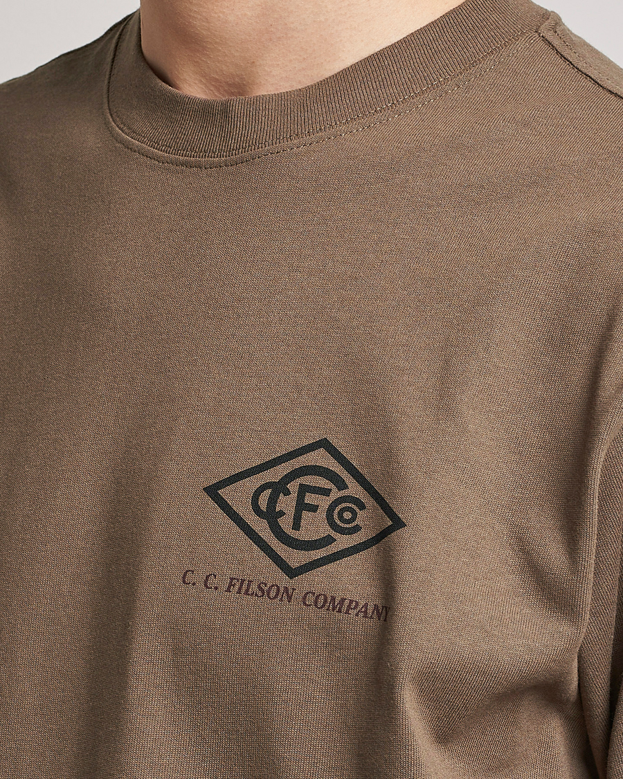 Homme | T-shirts | Filson | Pioneer Graphic T-Shirt Morel