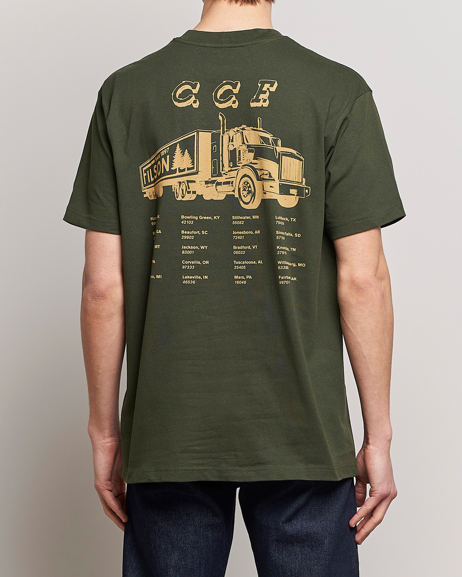 Homme | T-shirts | Filson | Pioneer Graphic T-Shirt Dark Timberland