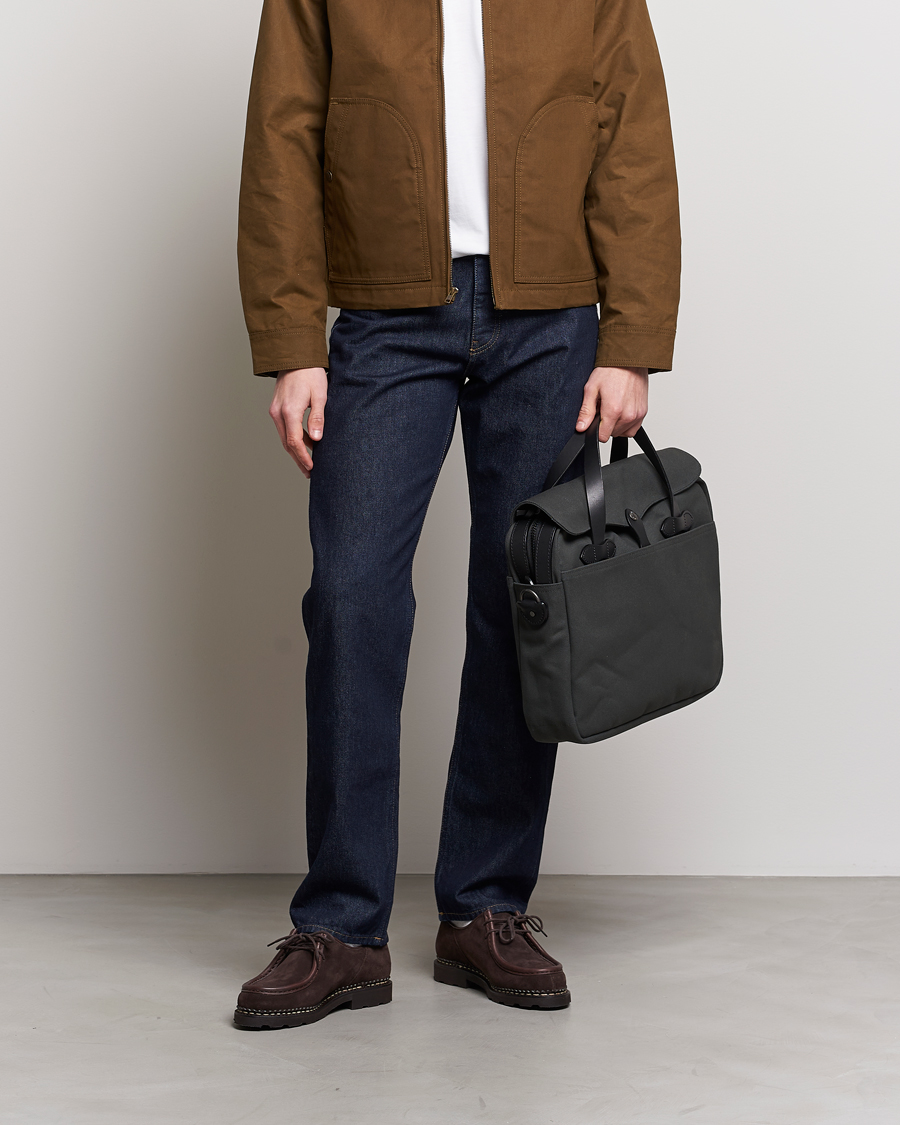 Homme | Filson Original Briefcase Faded Black | Filson | Original Briefcase Faded Black