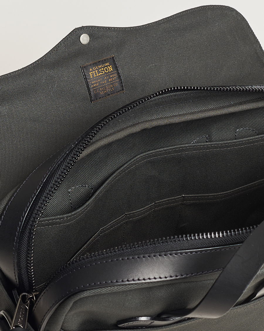 Homme | Filson Original Briefcase Faded Black | Filson | Original Briefcase Faded Black