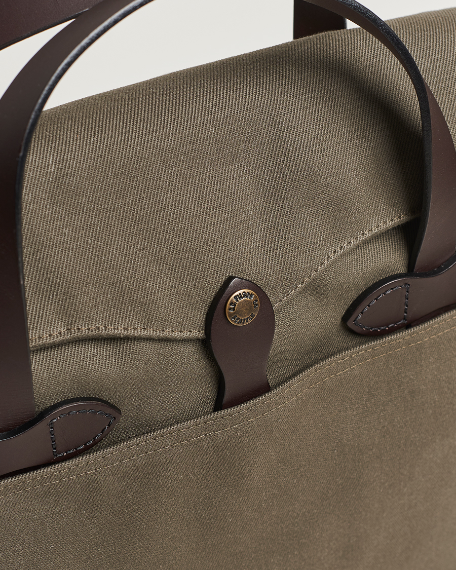 Homme | Filson Original Briefcase Otter Green | Filson | Original Briefcase Otter Green