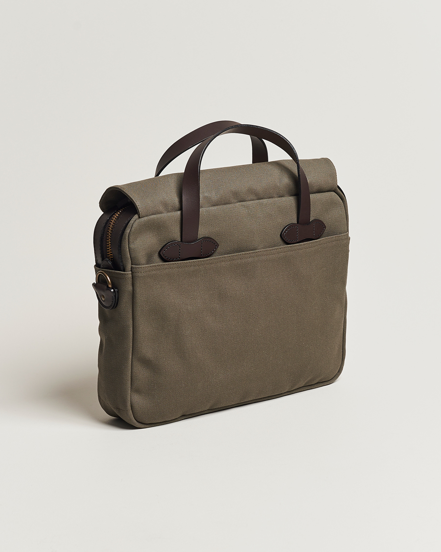 Homme | Filson Original Briefcase Otter Green | Filson | Original Briefcase Otter Green