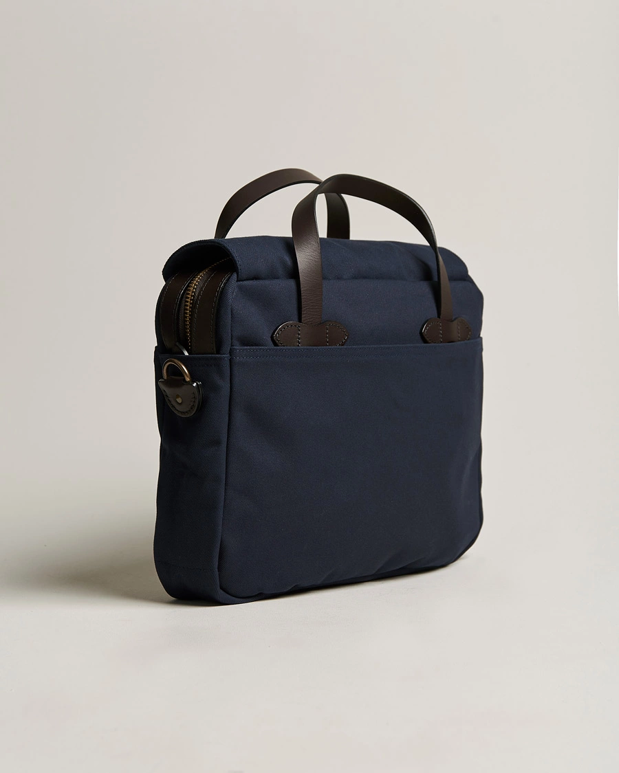 Homme | Sections | Filson | Original Briefcase Navy
