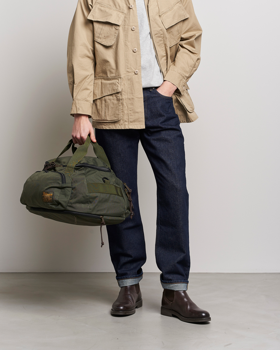 Homme | Filson Cordura Nylon Duffle Pack Otter Green | Filson | Cordura Nylon Duffle Pack Otter Green