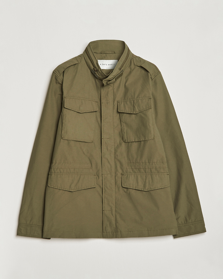 Homme | Manteaux Et Vestes | A Day's March | Barnett M65 Jacket Olive