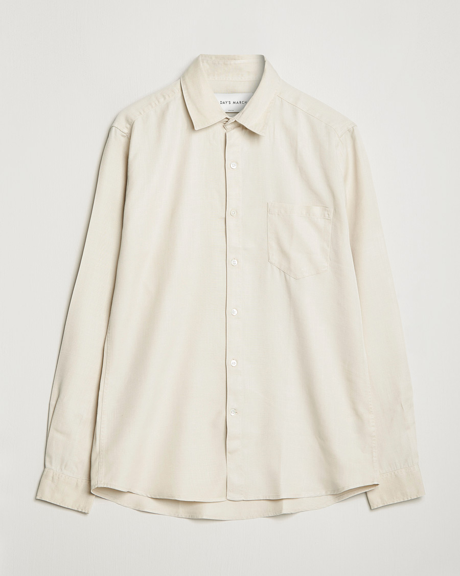 Homme | Chemises | A Day's March | Daintree Tencel Shirt Sand