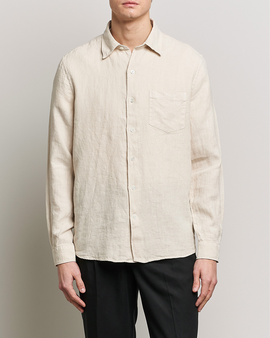 Homme | Contemporary Creators | A Day's March | Abu Linen Shirt Sand