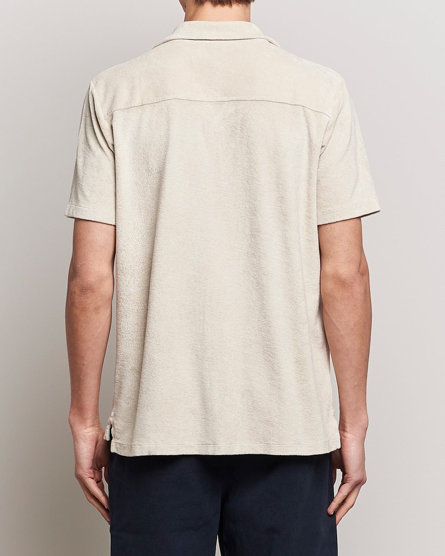 Homme | Chemises | A Day's March | Yamu Short Sleeve Terry Shirt Desert