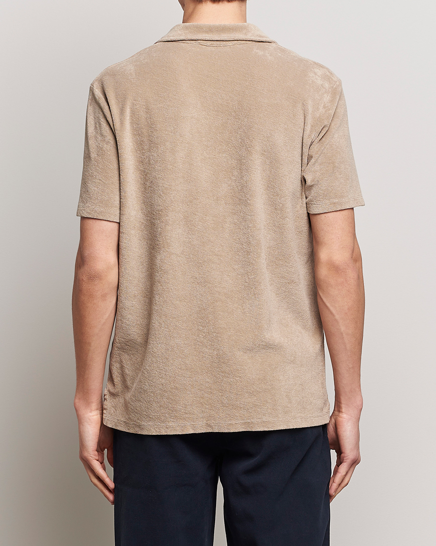 Homme | Polos | A Day's March | Terry Polo Khaki