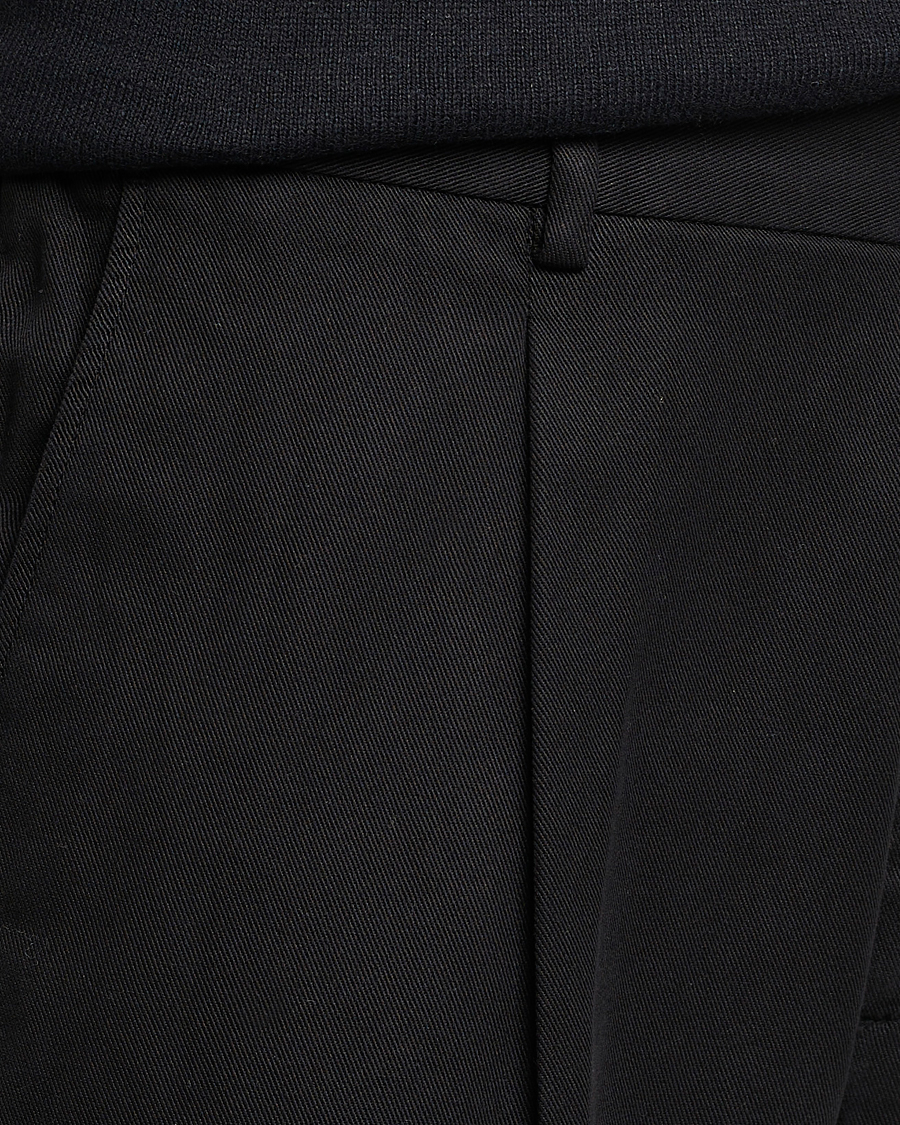 Homme | Pantalons | A Day's March | Smart Trouser Tencel Black
