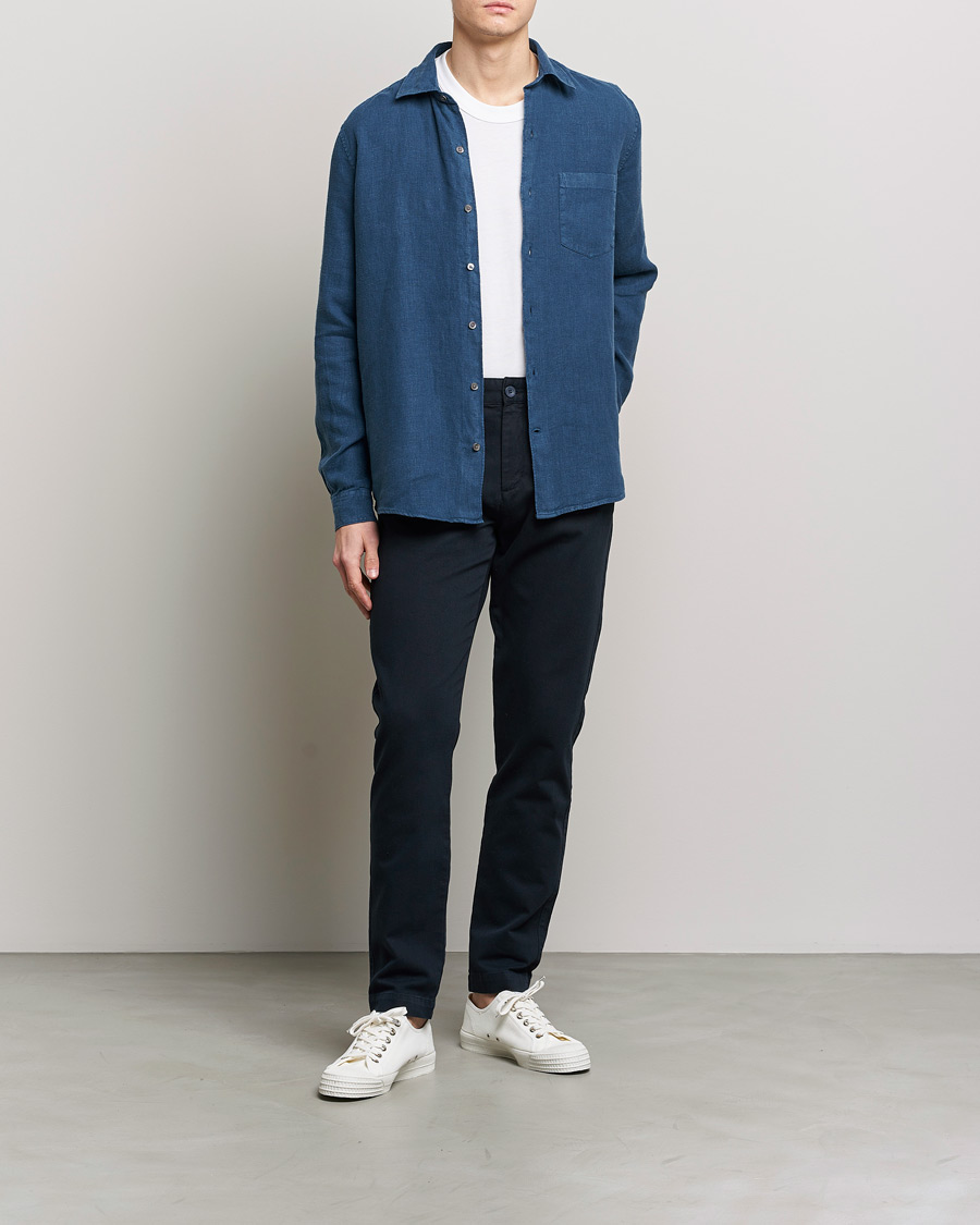 Homme | Pantalons | A Day's March | Sunnyvale Classic Chino Navy