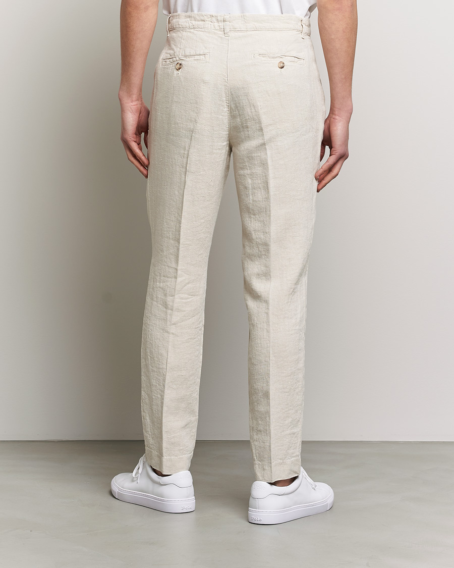 Homme | Pantalons | A Day's March | Madu Linen Trouser Oyster