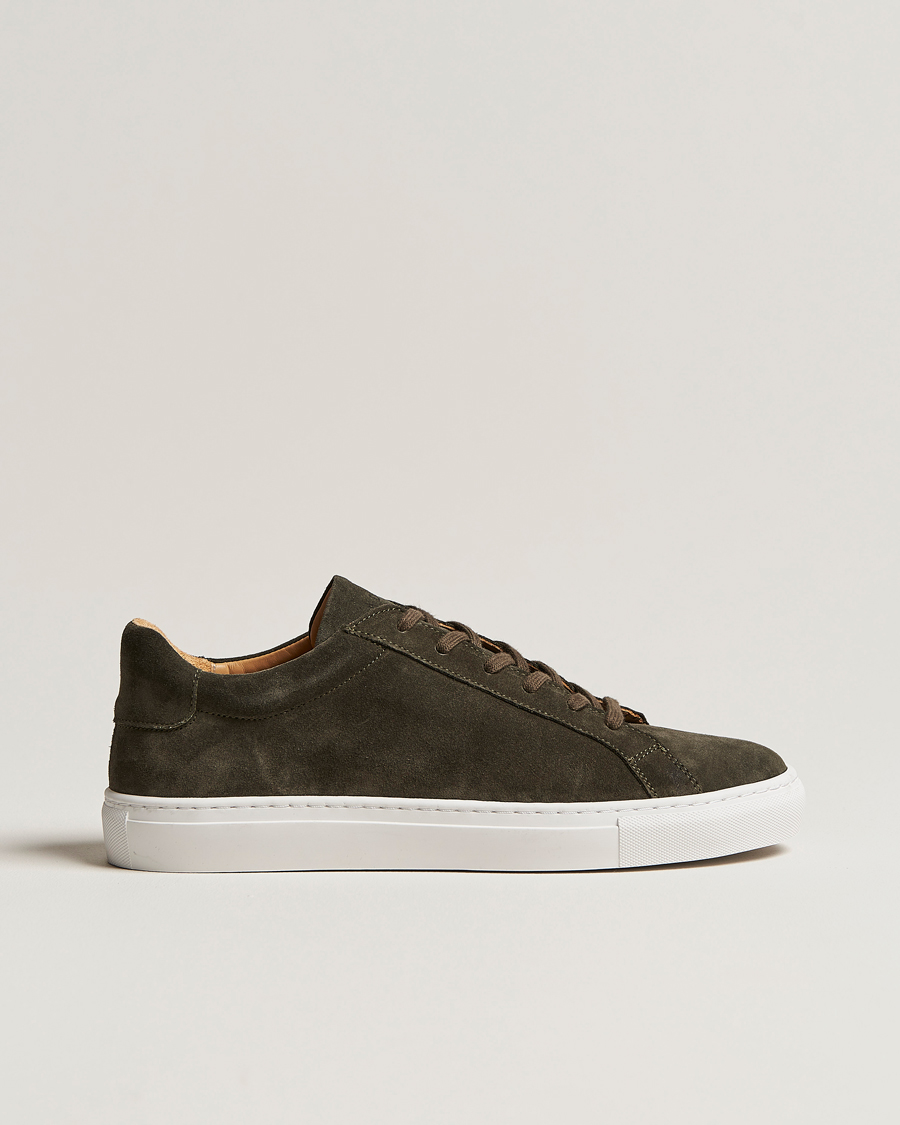 Homme | A Day's March Marching Suede Sneaker Dark Olive | A Day's March | Marching Suede Sneaker Dark Olive