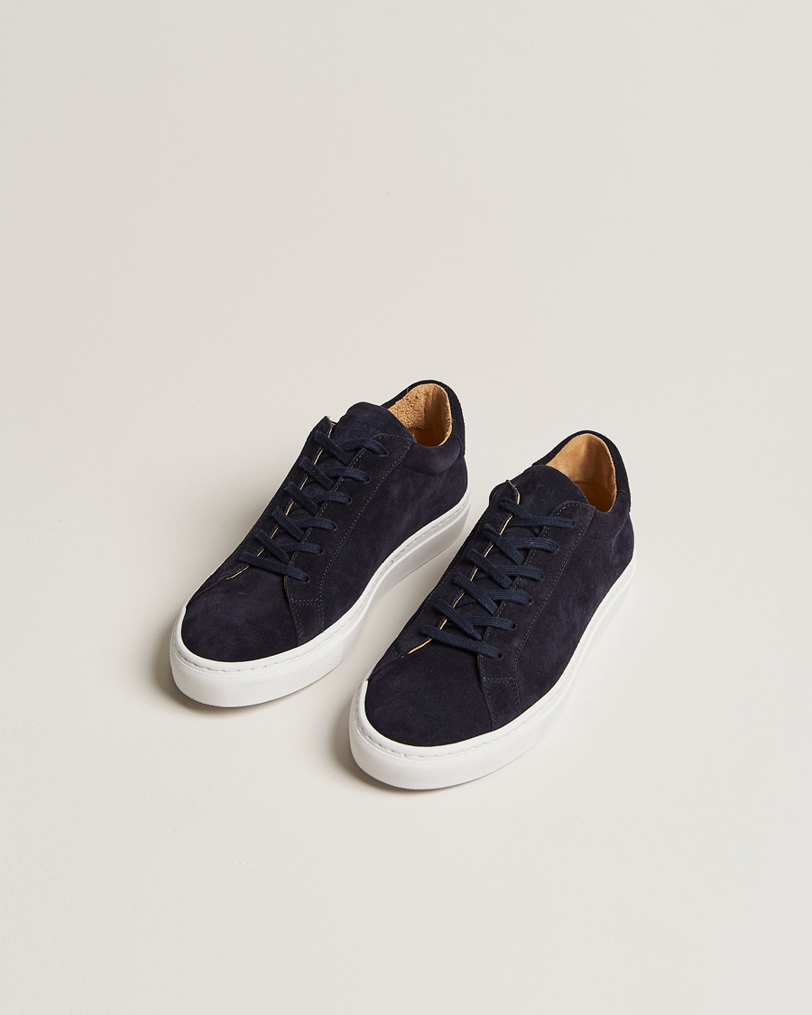 Homme | A Day's March Marching Suede Sneaker Navy | A Day's March | Marching Suede Sneaker Navy
