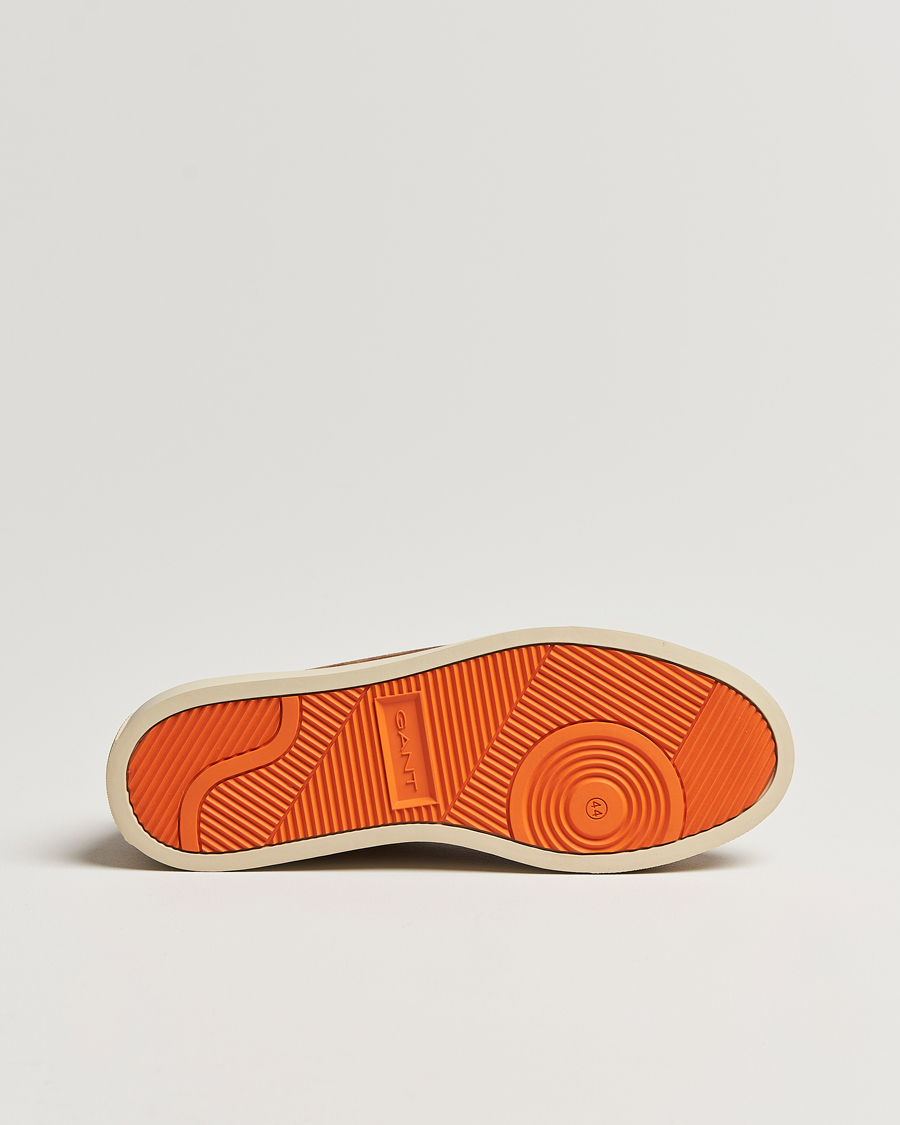 Homme | GANT Mc Julien Suede Sneaker Walnut | GANT | Mc Julien Suede Sneaker Walnut
