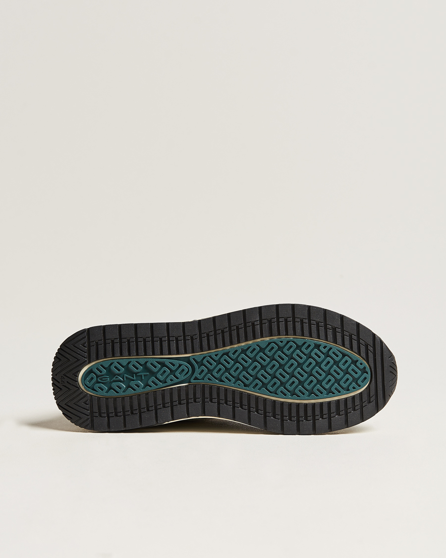 Homme | GANT Jeuton Running Sneaker Tartan Green | GANT | Jeuton Running Sneaker Tartan Green