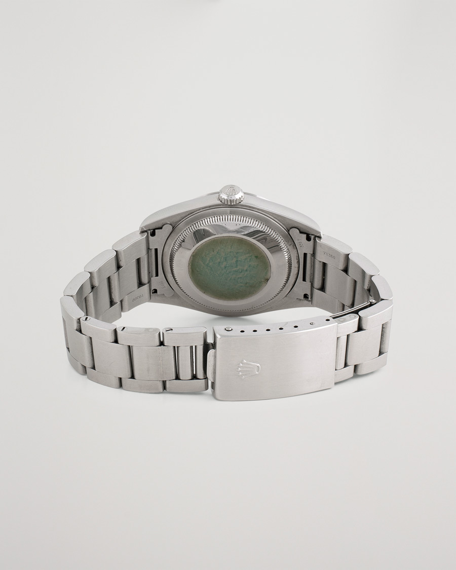 Homme | Rolex Pre-Owned Datejust 16200 Oyster Perpetual Steel Silver | Rolex Pre-Owned | Datejust 16200 Oyster Perpetual Steel Silver