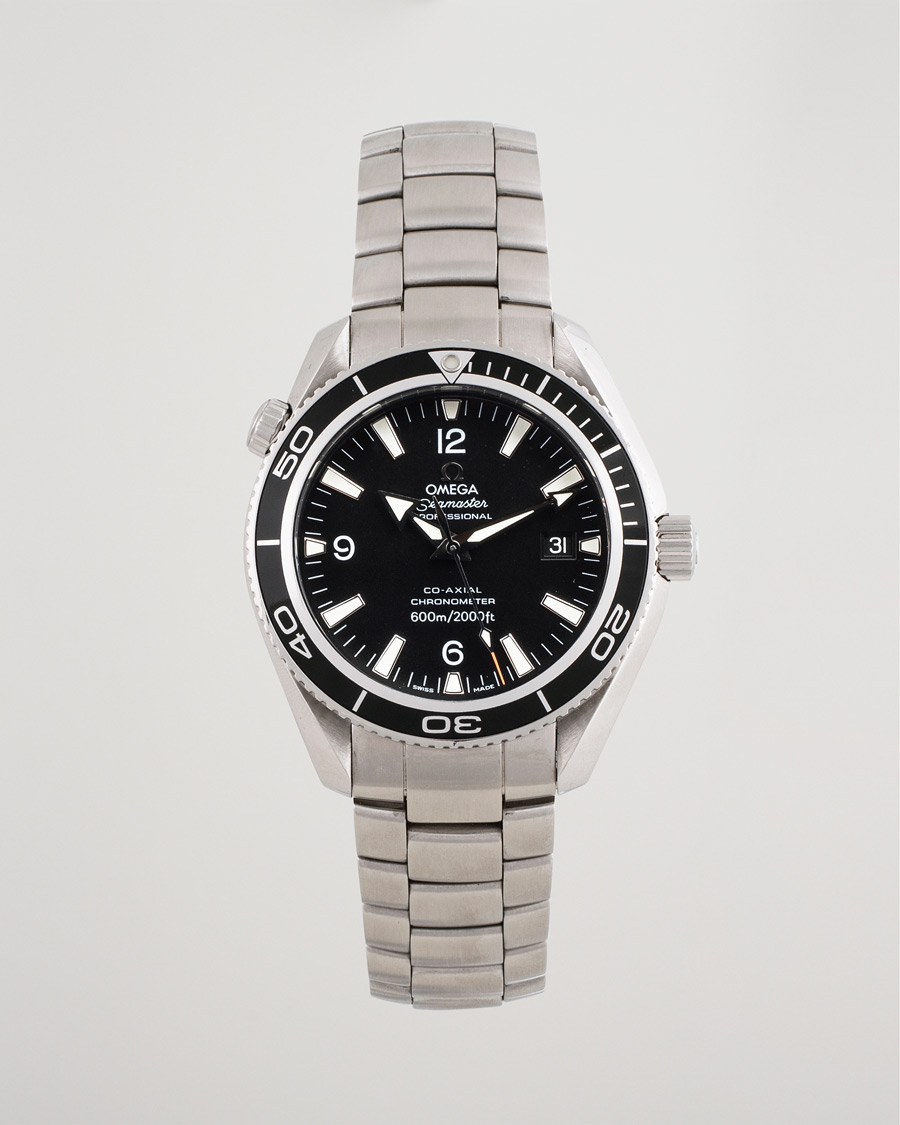 Homme | Omega Pre-Owned Seamaster Planet Ocean 2201.50.00 Steel Black | Omega Pre-Owned | Seamaster Planet Ocean 2201.50.00 Steel Black